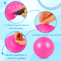 ballon pilates 55 cm