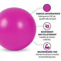 ballon pilates 55 cm