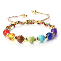 Bracelet 7 Chakras Multi-Pierres Reiki