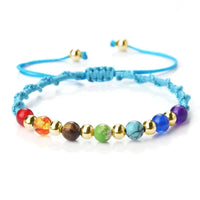 Bracelet 7 Chakras Multi-Pierres Reiki