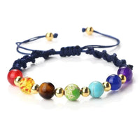 Bracelet 7 Chakras Multi-Pierres Reiki