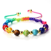 Bracelet 7 Chakras Multi-Pierres Reiki