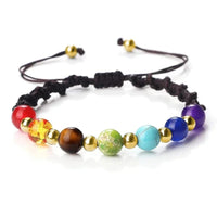 Bracelet 7 Chakras Multi-Pierres Reiki