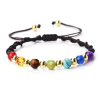 Bracelet 7 Chakras Multi-Pierres Reiki