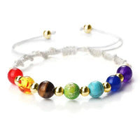 Bracelet 7 Chakras Multi-Pierres Reiki