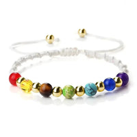 Bracelet 7 Chakras Multi-Pierres Reiki