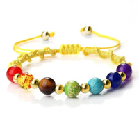 Bracelet 7 Chakras Multi-Pierres Reiki