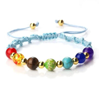 Bracelet 7 Chakras Multi-Pierres Reiki