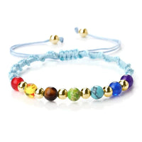 Bracelet 7 Chakras Multi-Pierres Reiki