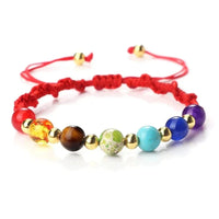 Bracelet 7 Chakras Multi-Pierres Reiki