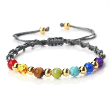 Bracelet 7 Chakras Multi-Pierres Reiki