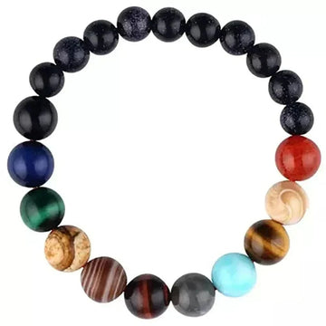 Bracelet 7 Chakras Planètes pour Homme