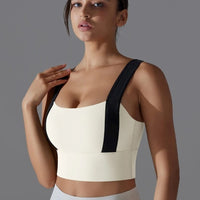 Brassière de sport - Modèle Luxe Bicolore | Yogaova
