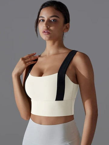 Brassière de sport - Modèle Luxe Bicolore | Yogaova
