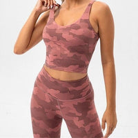 Brassière Sport Camouflage | Yogaova