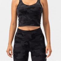 Brassière Sport Camouflage | Yogaova