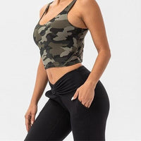 Brassière Sport Camouflage | Yogaova