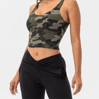 Brassière Sport Camouflage | Yogaova