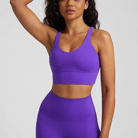 Brassière Sport Dos Croisé | Yogaova