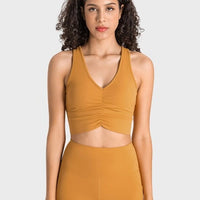 Brassière Sport Dos Nageur Push Up | Yogaova