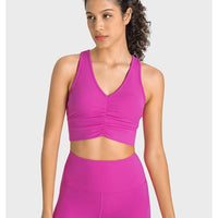 Brassière Sport Dos Nageur Push Up | Yogaova