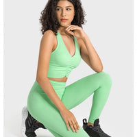 Brassière Sport Dos Nageur Push Up | Yogaova
