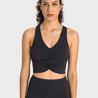 Brassière Sport Dos Nageur Push Up | Yogaova