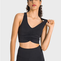 Brassière Sport Dos Nageur Push Up | Yogaova