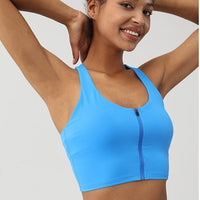 Brassière Sport Fermeture Devant | Yogaova