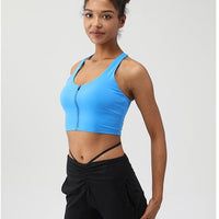 Brassière Sport Fermeture Devant | Yogaova