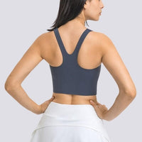 Brassière Sport Fermeture Éclair | Yogaova