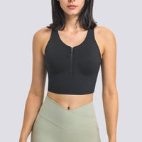 Brassière Sport Fermeture Éclair | Yogaova