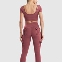 Brassière Sport Manches Courtes | Yogaova