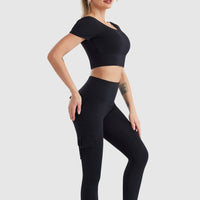 Brassière Sport Manches Courtes | Yogaova