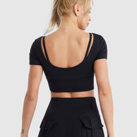 Brassière Sport Manches Courtes | Yogaova