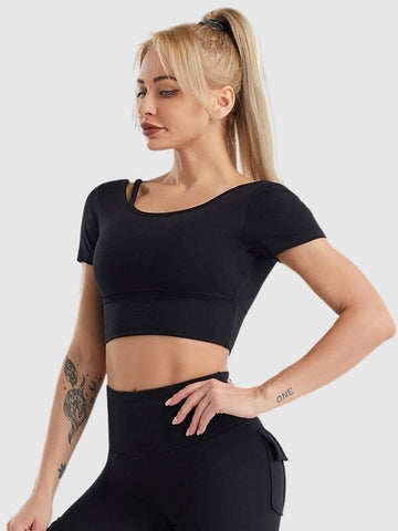 Brassière Sport Manches Courtes | Yogaova