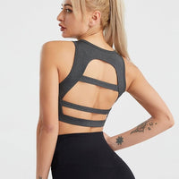 Brassière Sport Transparence Maille | Yogaova