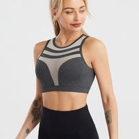Brassière Sport Transparence Maille | Yogaova