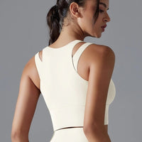 Brassière Sport Zippée Maintien Fort - Suprem | Yogaova