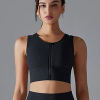 Brassière Sport Zippée Maintien Fort - Suprem | Yogaova