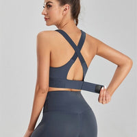 Brassière Sport Zippée Réglable | Yogaova
