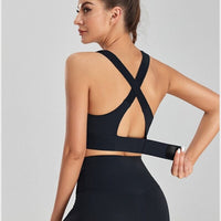 Brassière Sport Zippée Réglable | Yogaova