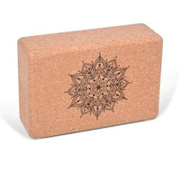 Brique de Yoga en Bois à Motifs