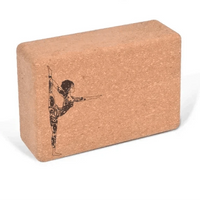 Brique de Yoga en Bois à Motifs