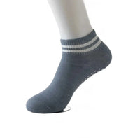 Chaussettes de Yoga Bicolores à Rayures