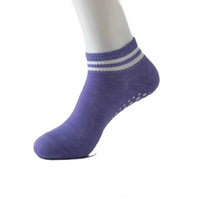 Chaussettes de Yoga Bicolores à Rayures