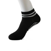 Chaussettes de Yoga Bicolores à Rayures