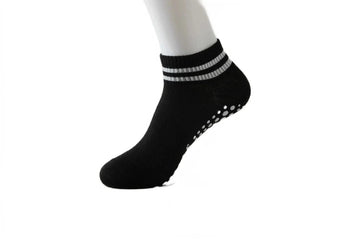 Chaussettes de Yoga Bicolores à Rayures
