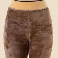 Collant Polaire Transparent | Yogaova