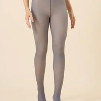 Collant Polaire Transparent | Yogaova